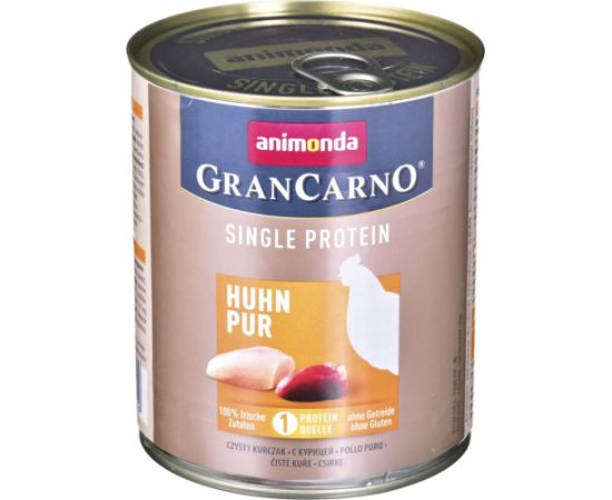 Animonda ANIMONDA GranCarno Single Protein smak: kurczak - puszka 800g