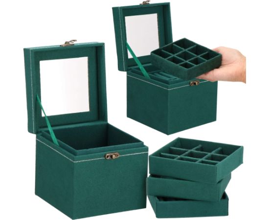 Juvelierizstrādājumu organizators Springos HA1048 12,2x12,2x12,2cm