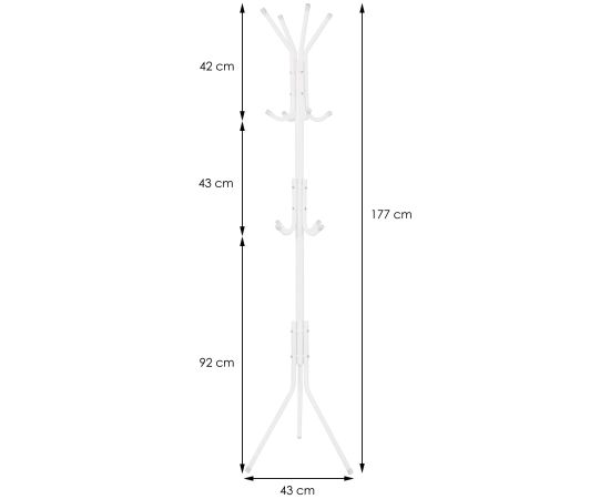 Grīdas pakaramais Springos HA2001 177 cm