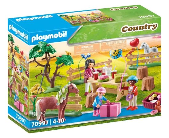 Playmobil Urodziny W Stadninie Koni (70997)