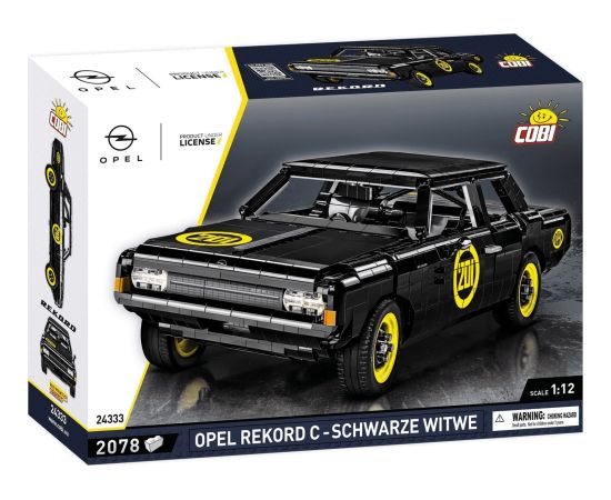 Cobi Cars Opel Record C-Schwarze Witwe (24333)