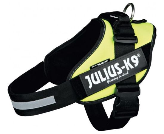 Trixie Szelki Julius-K9, rozm.2/L-XL, 71-96 cm, neonowy żółty