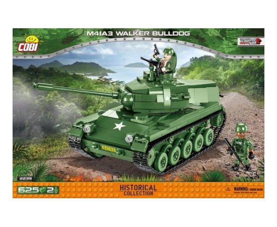 Cobi Historical Collection Wojna w Wietnamie Amerykański Czołg Walker Bulldog M41A3 (2239)