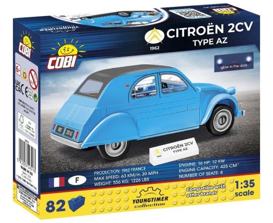 Cobi Citroen 2CV Type AZ 1962 (24511)