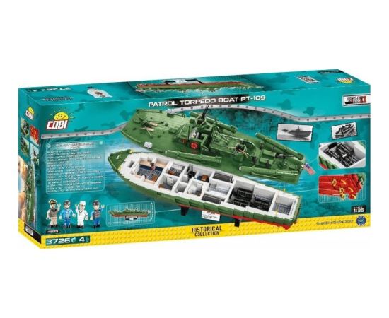 Cobi Historical Collection WWII Patrol Torpedo Boat PT-109 (4825)