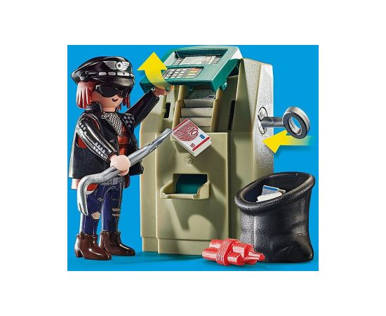 Playmobil Policyjny motor: Pościg za przestępcą (70572)