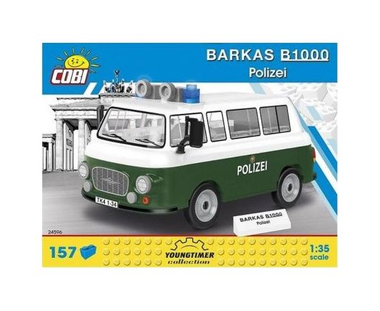 Cobi Youngtimer Barkas B1000 Polizei (24596)