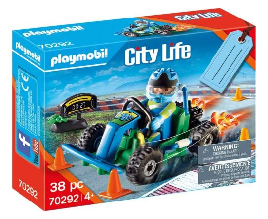 Playmobil Zestaw upominkowy Wyścigi gokartowe (70292)