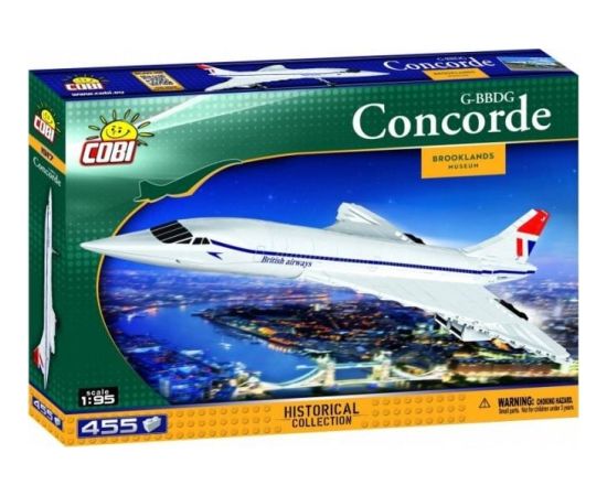 Cobi Historical Collection Concorde G-BBDG (1917)