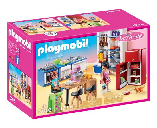 Playmobil Rodzinna kuchnia (70206)