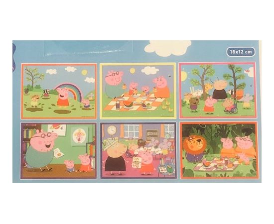 Clementoni KLOCKI OBROTOWE 12EL PEPPA PIG CLM 41195 WB