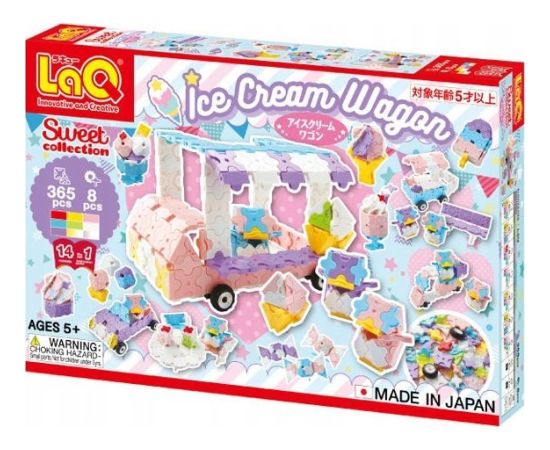 Klocki edukacyjne Ice Cream Wagon