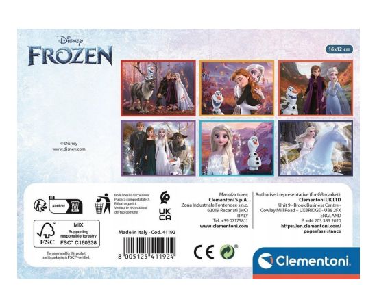 Klocki Frozen 12el