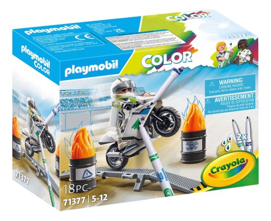 Playmobil Color 71377 Motocykl