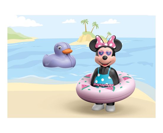 Playmobil Zestaw z figurką 1.2.3 Disney 71416 Myszka Minnie i wycieczka na plażę