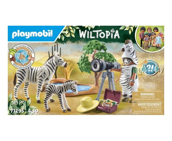 Playmobil Zestaw z figurkami Wiltopia 71295 Wycieczka z fotografką zwierząt