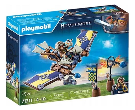 Playmobil Zestaw z figurkami Novelmore 71211 Novelmore - Szybowiec Dario