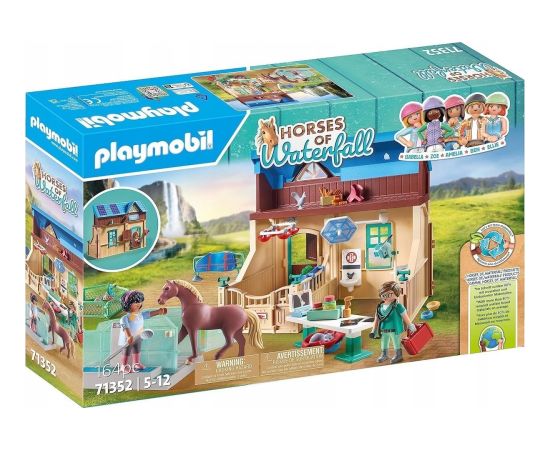 Playmobil Zestaw z figurkami Horses 71352 Hipoterapia i lecznica zwierząt