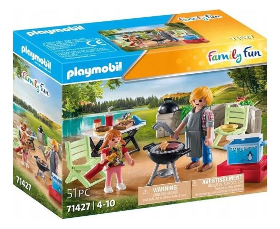 Playmobil Zestaw z figurkami Family Fun 71427 Wspólne grillowanie