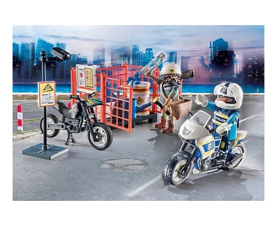 Playmobil Zestaw z figurkami City Action 71381 Starter Pack Policja