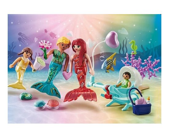 Playmobil Zestaw figurek Princess Magic 71469 Rodzina syrenek