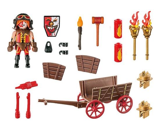 Playmobil Zestaw figurek Novelmore 71486 Pojazd wyścigowy Kahbooma