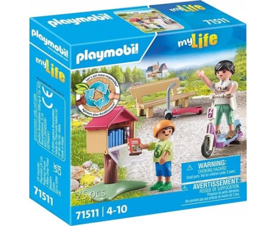 Playmobil Zestaw figurek My Life 71511 Wymiana książek