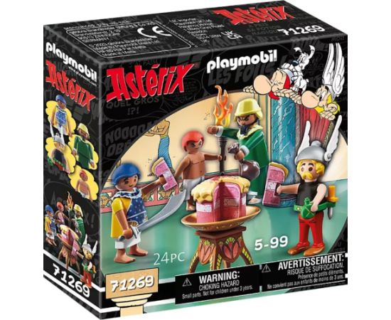 Playmobil Zestaw Asterix 71269 Zatruty tort Piramidonisa