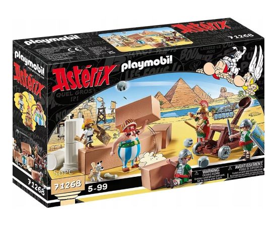 Playmobil Zestaw Asterix 71268 Numerobis i bitwa o pałac