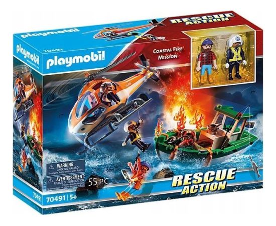 Playmobil Rescue Action 70491 Misja przybrzeżnej straży pożarnej