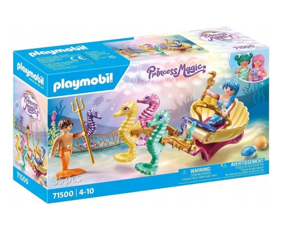 Playmobil Playmobil Princess Magic 71500 Podwodni mieszkańcy z powozem koników morskich