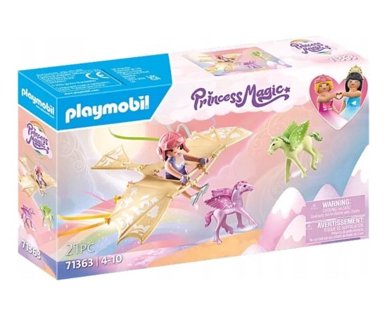 Playmobil Playmobil Princess Magic 71363 Niebiańska wycieczka z młodym pegazem