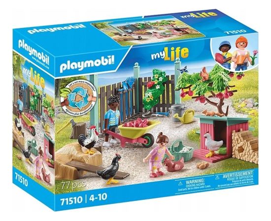 Playmobil Playmobil My Life 71510 Mała kurza ferma w ogródku Tiny House