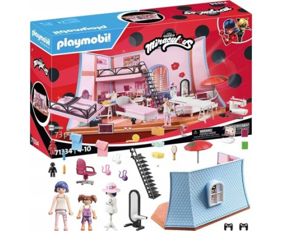 Playmobil Playmobil Miraculous 71334 Poddasze Marinette