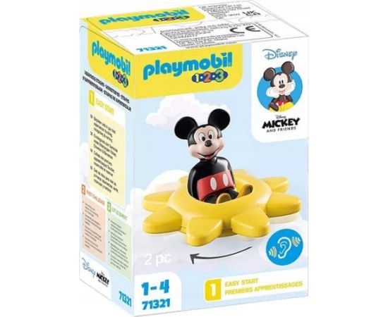 Playmobil Playmobil Disney & Mickey and Friends 1.2.3 & Disney: Myszka Miki i słoneczko-grzechotka 71321