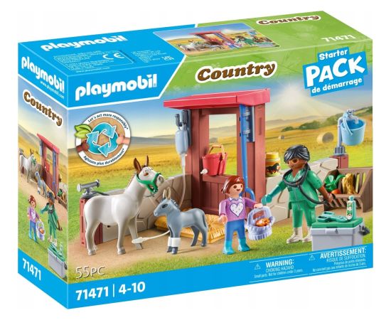 Playmobil Playmobil Country 71471 Weterynarz z osiołkami