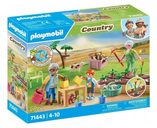 Playmobil Playmobil Country 71443 Ogródek warzywny u dziadków