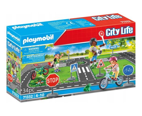 Playmobil Playmobil City Life Kurs rowerowy 71332