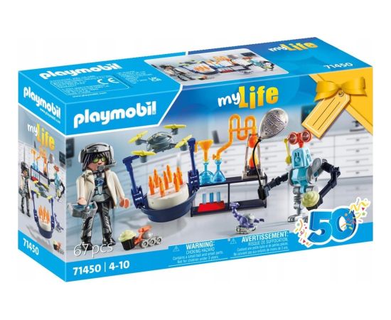 Playmobil Playmobil City Life 71450 Naukowiec z robotami