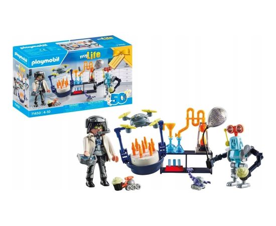 Playmobil Playmobil City Life 71450 Naukowiec z robotami