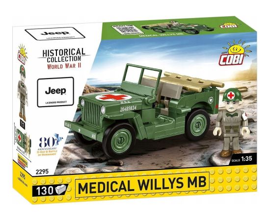 Cobi Klocki Medical Willys MB