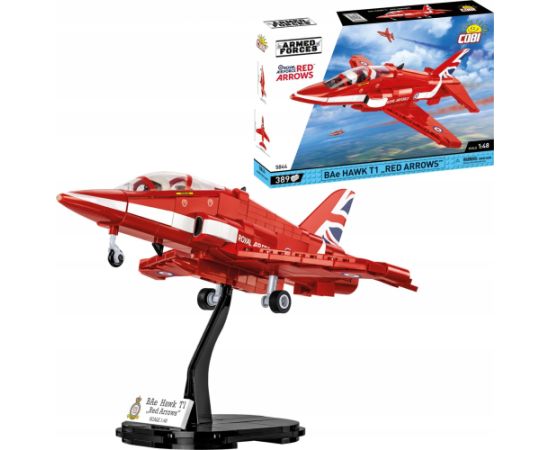 Cobi Klocki Armed Forces BAe Hawk T1 Red Arrows 389 klocków