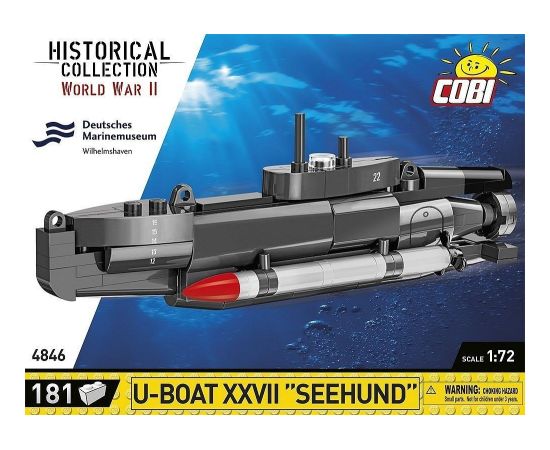 Cobi Klocki U-Boat XXVII Seehund