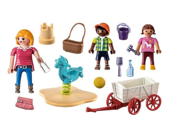 Playmobil Playmobil Starter Pack Opiekunka z wózkiem 71258