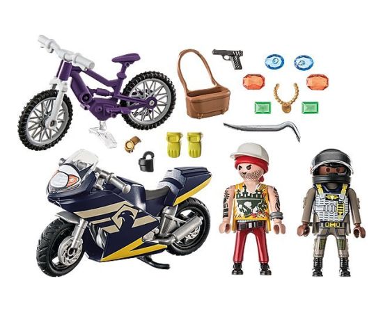 Playmobil Playmobil Starter Pack Jednostka specjalna ze złodziejem biżuterii 71255