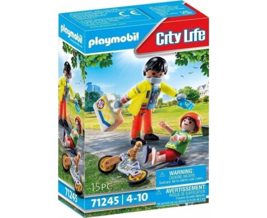 Playmobil Playmobil Sanitariusz z pacjentem 71245