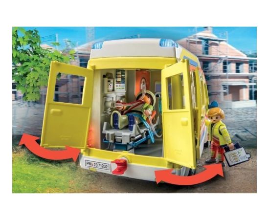 Playmobil Karetka pogotowia ze światłem i dźwiękiem 71202