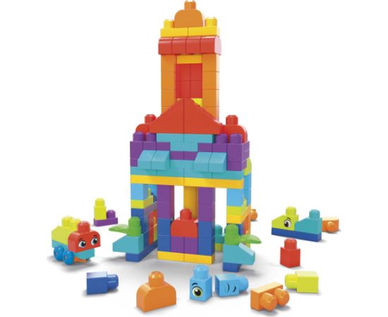 Mattel MEGA BLOKS Bardzo duża torba z klockami do budowania (HHM96)