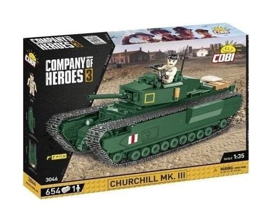 Cobi Company of Heroes 3: Churchill Mk. III