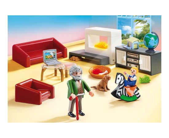 Playmobil PLAYMOBIL DOLLHOUSE SALON Z KOMINKIEM 70207